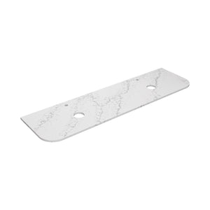 Calacatta White (WG486) Zero Silica Engineer Stone Top - CurveLK-QCW185CVD-UTH