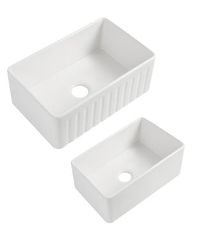 Rocca Fine Fireclay Farm House Buttler Sink 760mm LK-S-RFFC760LK-S-RFFC760