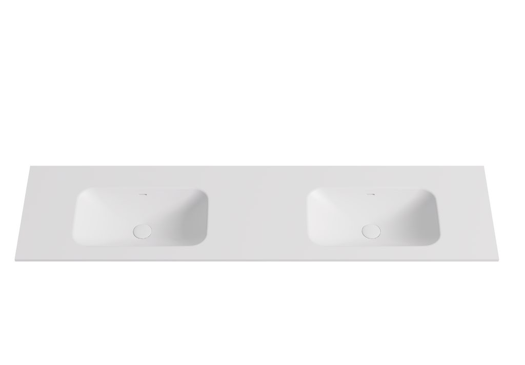 Chasey Solid Surface Vanity Top LK-SCHLK-SCH184DGW-UTH