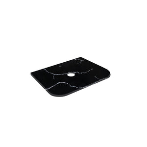 Calacatta Night Solid Surface Stone Top - CurveLK-SCN75CV-UTH