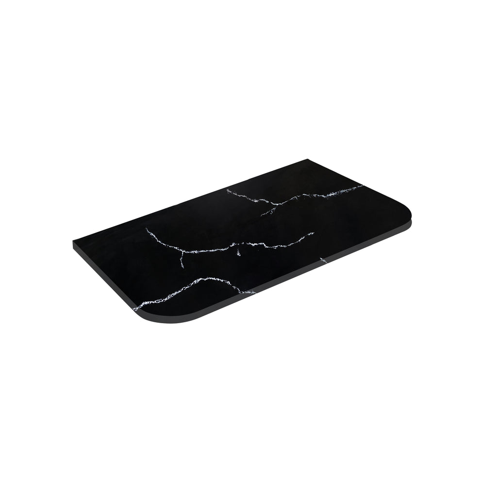 Calacatta Night Solid Surface Stone Top - CurveLK-SCN95CV