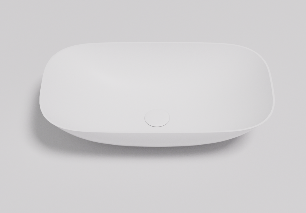 Perry Solid Surface Stone Above Counter Basin LK-SPALK-SPA6336MW