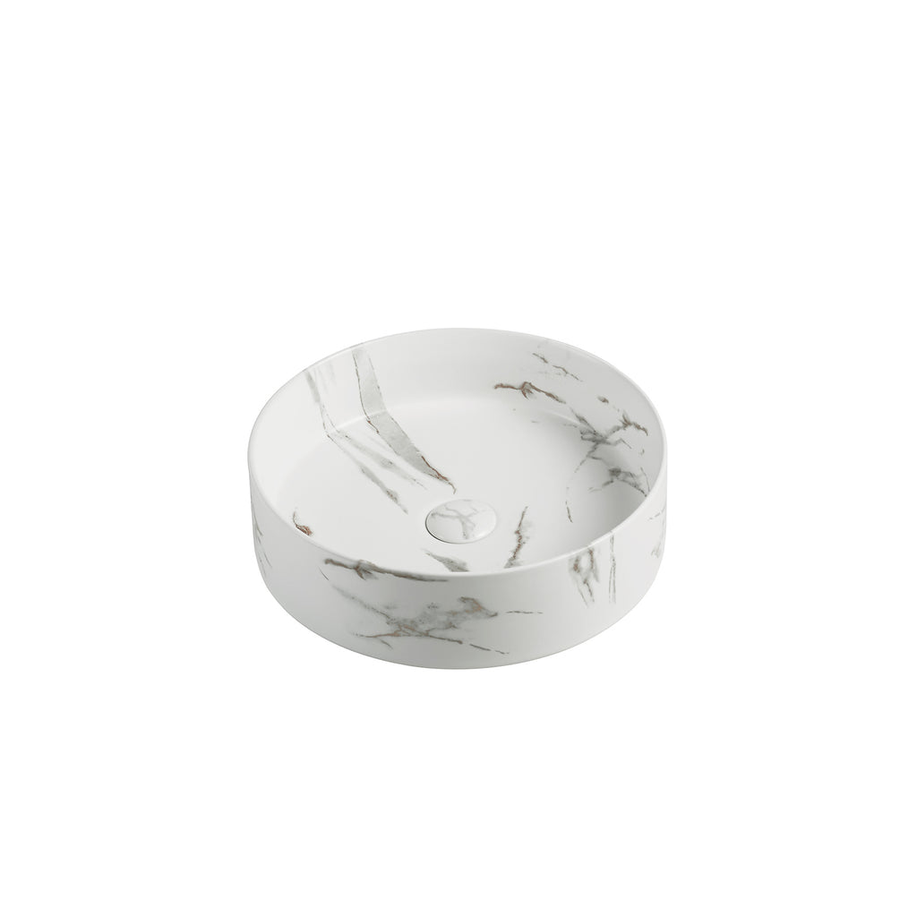 Olley Fine Ceramic Above Counter Basin LK-OALK-OA390-MCW