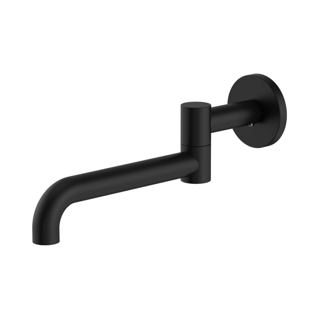Mecca Wall Mounted Swivel Bath Spout Only 225Mm