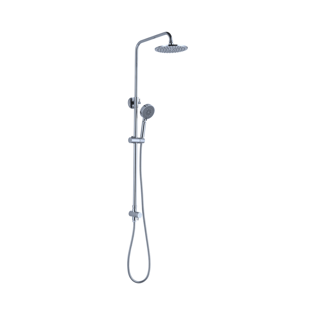 Dolce Round Twin Shower Bottom Inlet