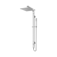 Astra Rain Square Twin Shower Single Hose