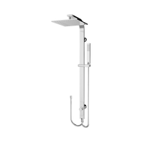 Astra Rain Square Twin Shower Double Hose
