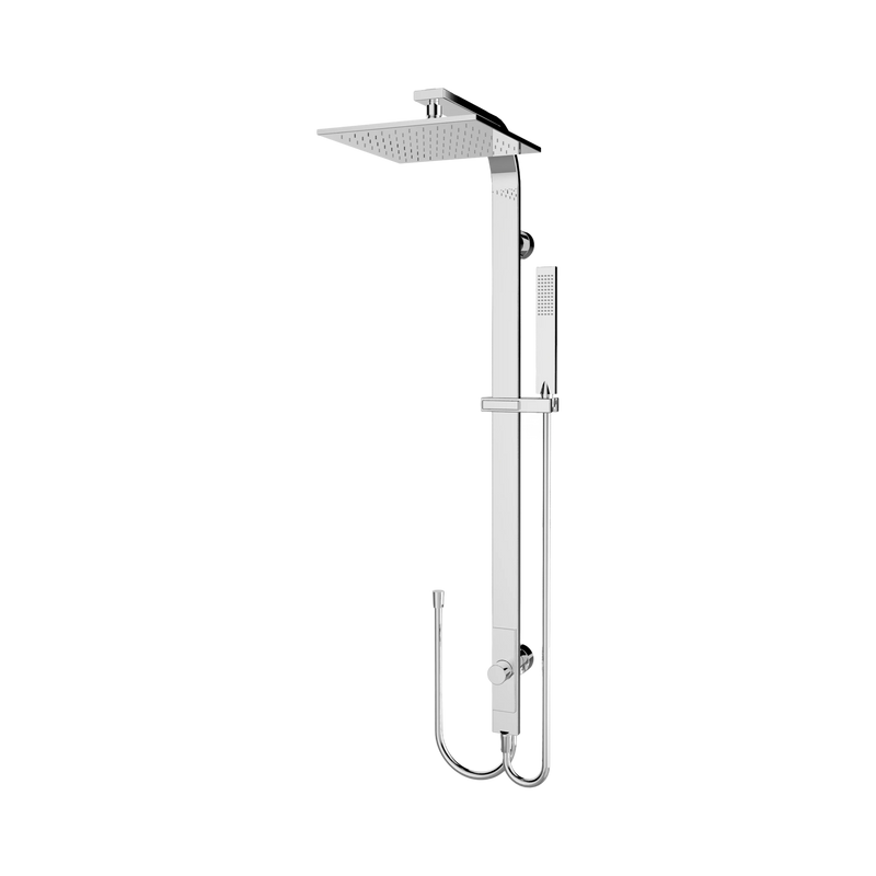 Astra Rain Square Twin Shower Double Hose