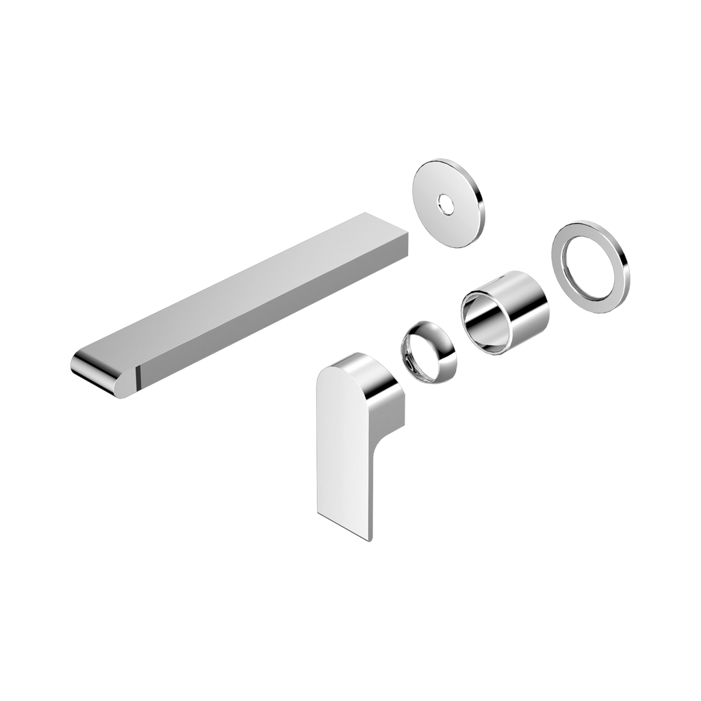 BIANCA WALL BASIN/BATH MIXER SEPARATE BACK PLATE 230MM TRIM KITS ONLY