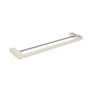 CELIA DOUBLE TOWEL RAIL 600MM BRUSHED
