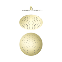 250Mm Round Stainless Steel Shower Head 4 Star Rating