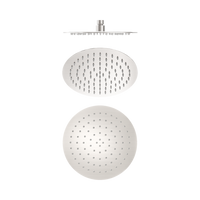 250Mm Round Stainless Steel Shower Head 4 Star Rating