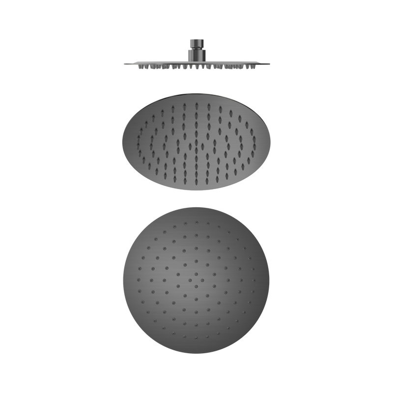 250Mm Round Stainless Steel Shower Head 4 Star Rating