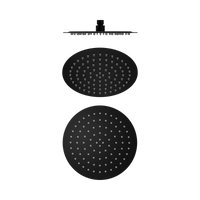 250Mm Round Stainless Steel Shower Head 4 Star Rating