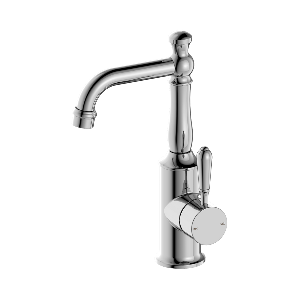 York Basin Mixer With Metal Lever