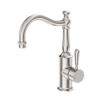 York Basin Mixer Hook Spout With Metal Lever