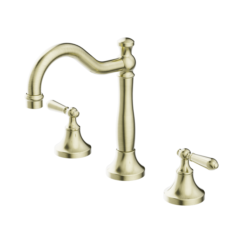 York Basin Set With Metal Lever