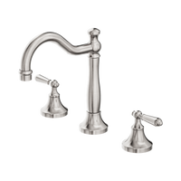 York Basin Set With Metal Lever