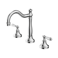 York Basin Set With Metal Lever