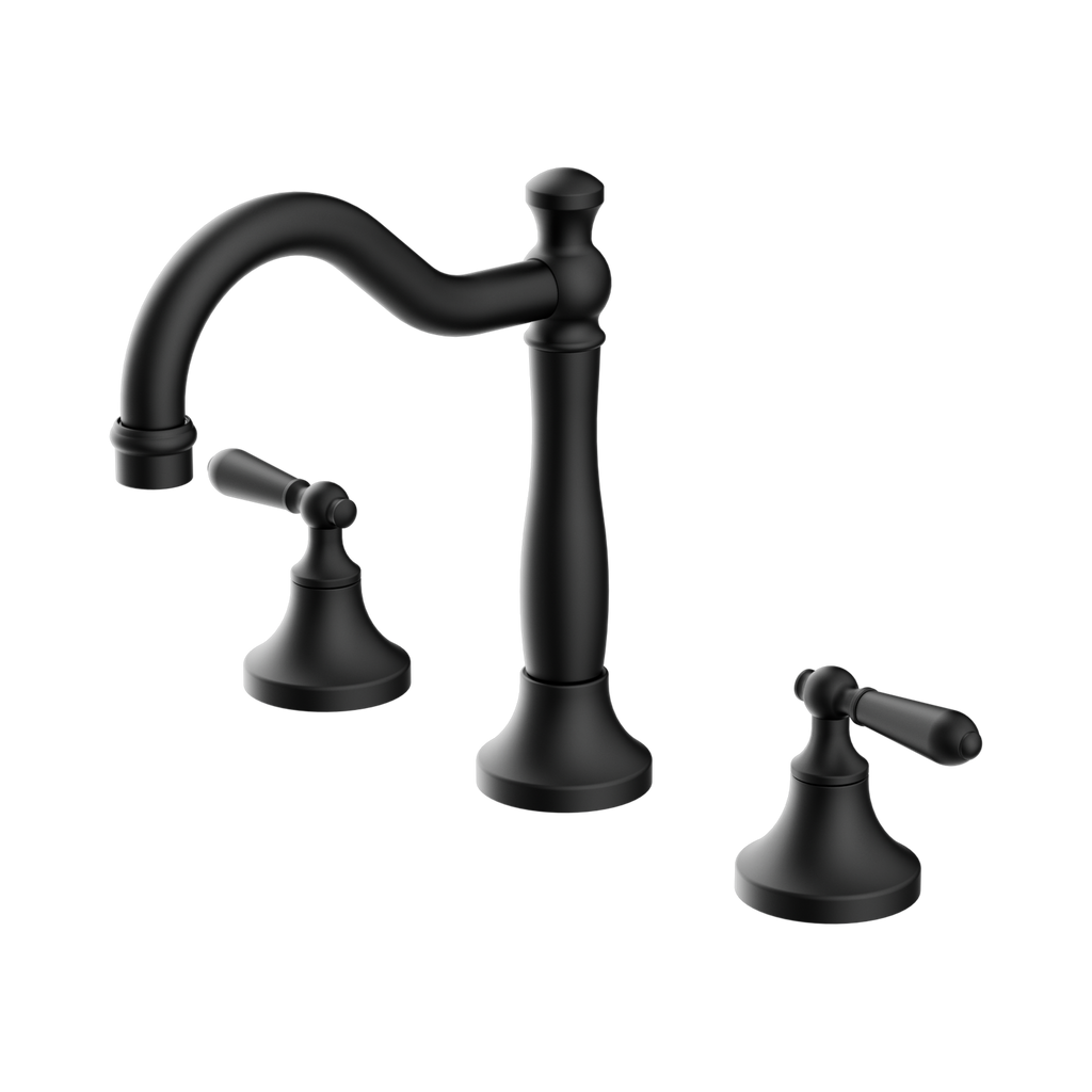 York Basin Set With Metal Lever