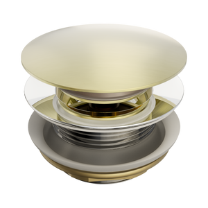 Short Pop Up Bath Waste 40Mm Without Overflow