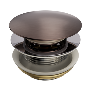 Short Pop Up Bath Waste 40Mm Without Overflow