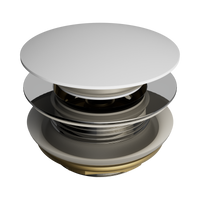 Short Pop Up Bath Waste 40Mm Without Overflow