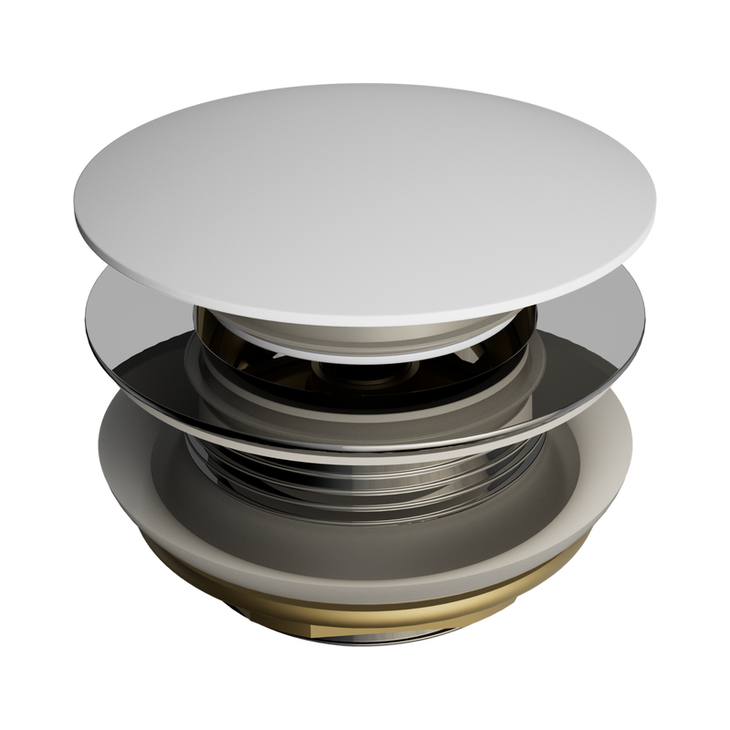 Short Pop Up Bath Waste 40Mm Without Overflow