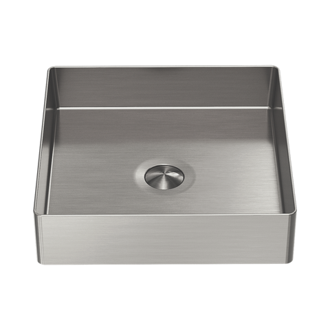 Opal Square 400Mm Stainless Steel Basin