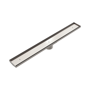 Tile Insert V Channel Floor Grate 89Mm Outlet With Hole Saw