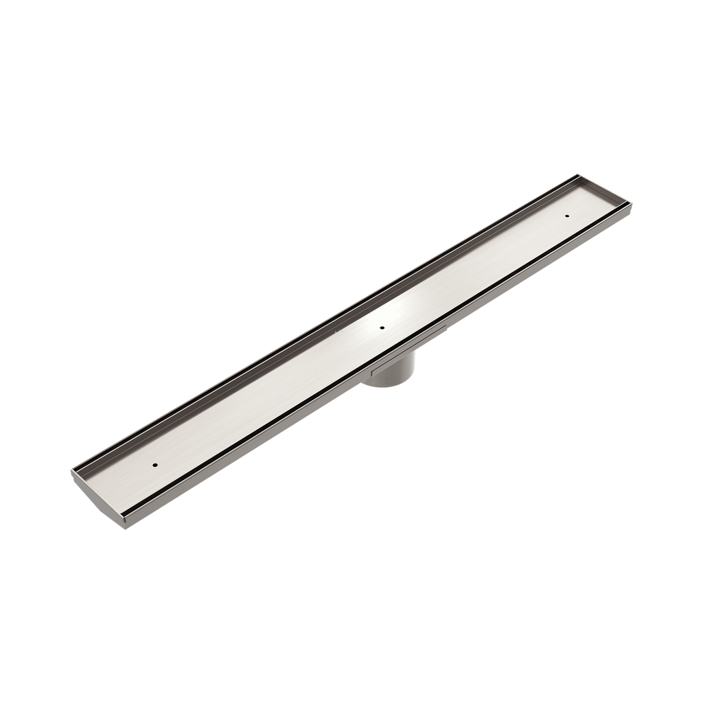 Tile Insert V Channel Floor Grate 80Mm Outlet With Hole Saw