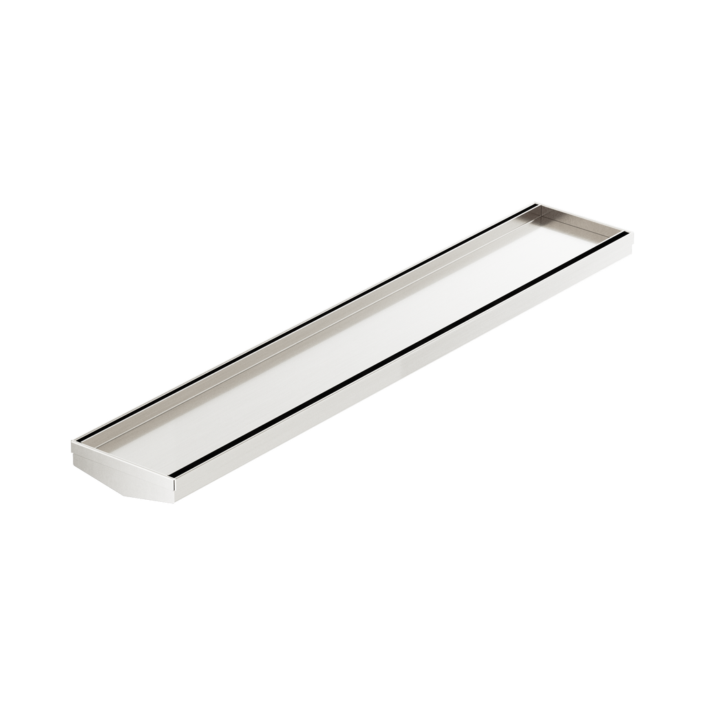 Tile Insert V Channel 600Mm Floor Grate 80Mm/89Mm Outlet Without Outlet And Hole Saw