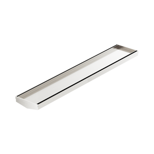 Tile Insert V Channel 600Mm Floor Grate 80Mm/89Mm Outlet Without Outlet And Hole Saw