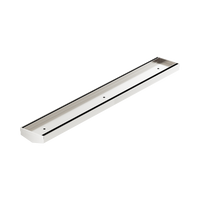 Tile Insert V Channel 600Mm Floor Grate 50Mm Outlet Without Outlet And Hole Saw