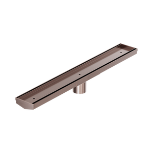 Tile Insert V Channel 600Mm Floor Grate 50Mm Outlet With Hole Saw
