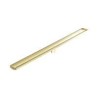 Tile Insert V Channel 1200Mm Floor Grate 50Mm Outlet With Hole Saw