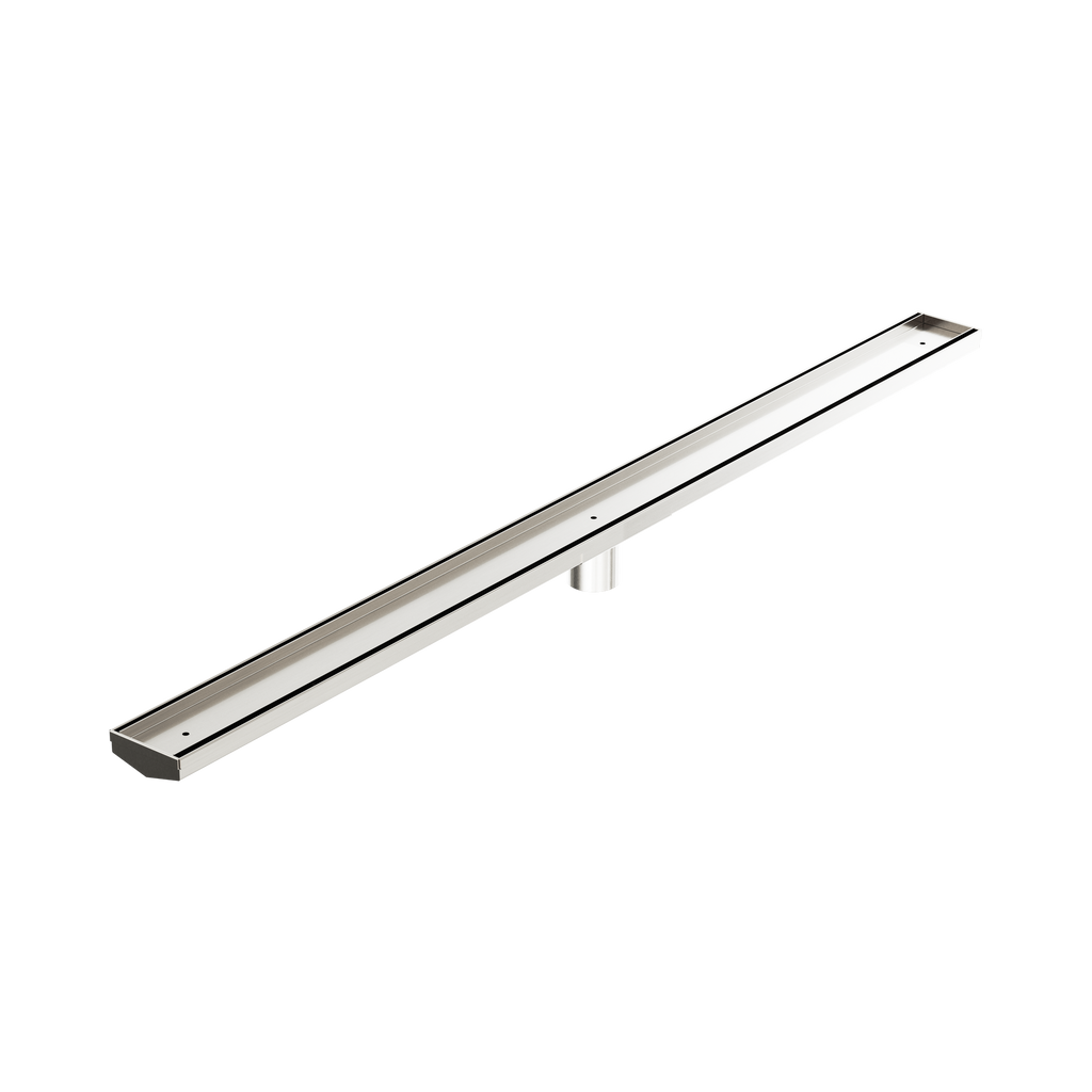 Tile Insert V Channel 1200Mm Floor Grate 50Mm Outlet With Hole Saw