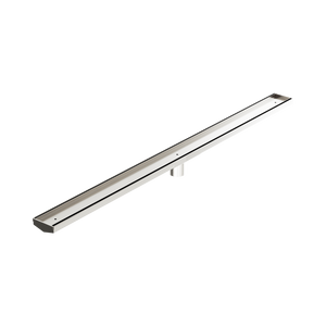 Tile Insert V Channel 1200Mm Floor Grate 50Mm Outlet With Hole Saw