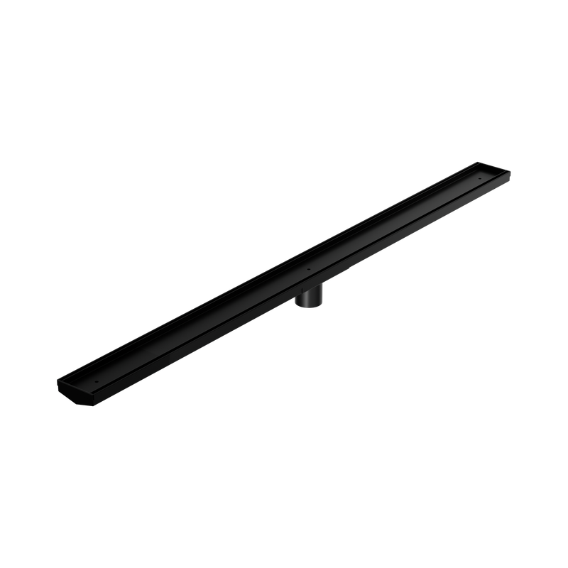 Tile Insert V Channel 1200Mm Floor Grate 50Mm Outlet With Hole Saw