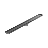 Tile Insert V Channel 1200Mm Floor Grate 80Mm Outlet With Hole Saw