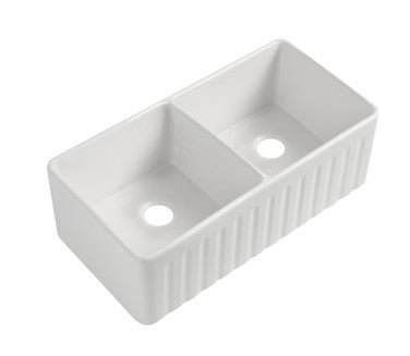 Rocca Fine Fireclay Farm House Buttler Sink 835mm LK-D-RFFC835LK-D-RFFC835-MB