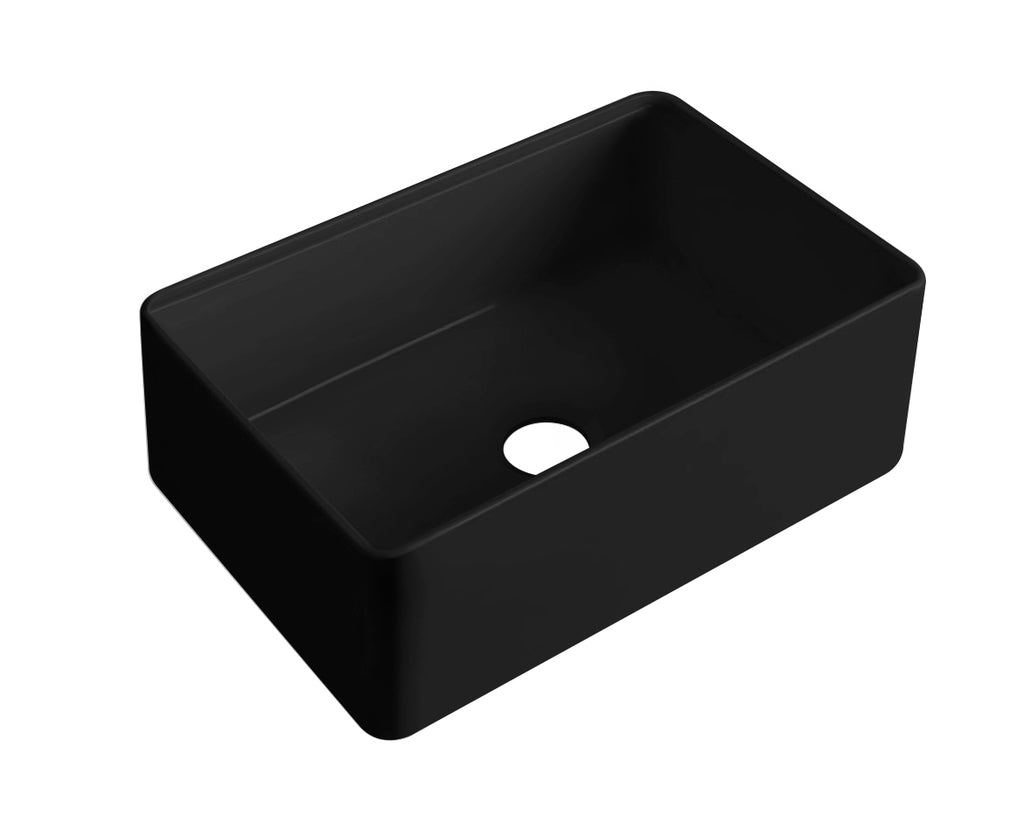 Rocca Fine Fireclay Farm House Buttler Sink 835mm LK-D-RFFC835LK-S-RFFC835-MB