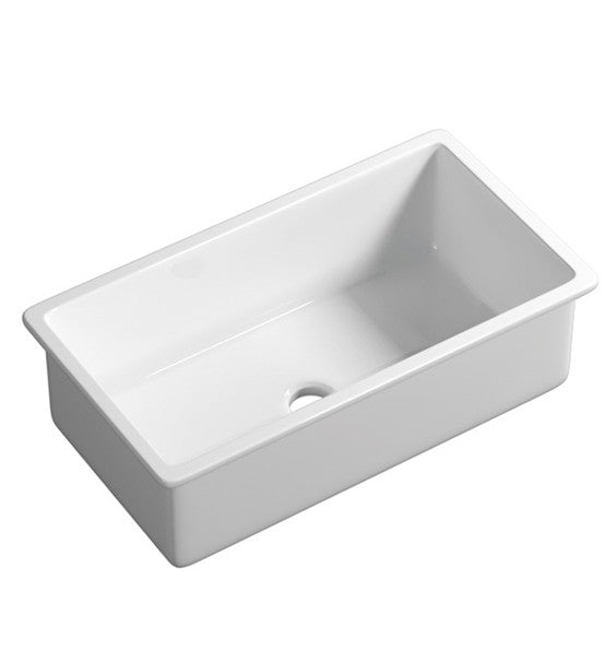 Procida Fireclay Inset/Undermount Sink 760mm LK-S-PFC760LK-S-PFC760