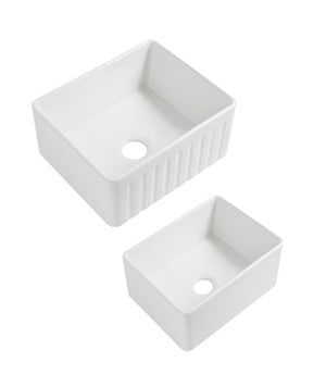 Rocca Fine Fireclay Farm House Buttler Sink 610mm LK-S-RFFC610LK-S-RFFC610