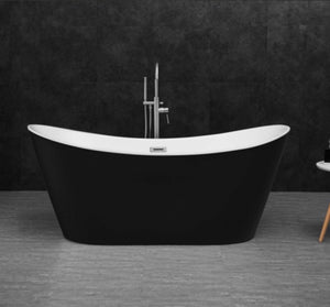 VIVA HIGHBACK BATHTUB BLACK