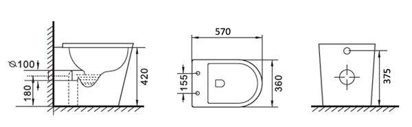 ALZANO WF PAN R&T SYSTEM BLACK