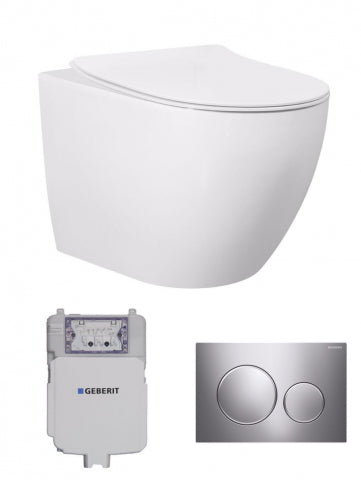 VOGHERA RIMLESS WALL FACED SET