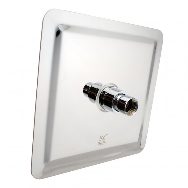 CH2130.SH.N+CH0100.SH+CH-S8.HHS 8 inch Square Chrome Shower Station Top Water Inlet AQ