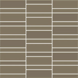 AC-06717A 300X300 CONTEMPO PEWTER GLASS MOSAIC
