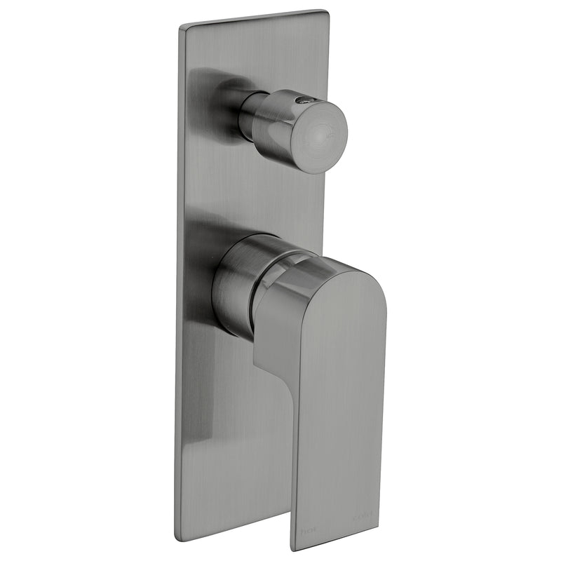 BIANCA SHOWER MIXER WITH DIVERTER YSW3215-09A Gun Metal Grey